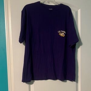Colosseum Purple LSU Tigers Tee with Pocket